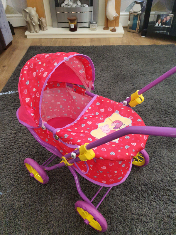 peppa pig toy pram